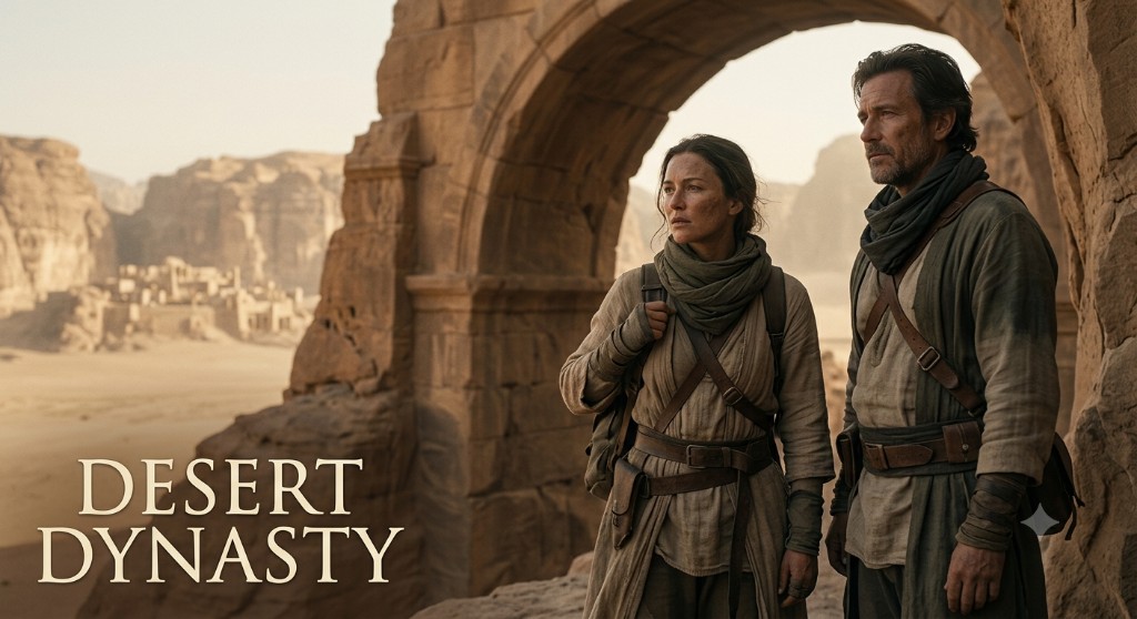 Desert Dynasty cinematic look study